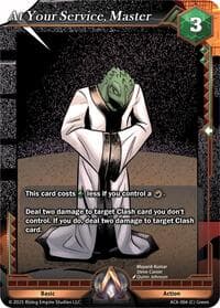 At Your Service, Master - Echoes of Eternity - Alpha Clash card