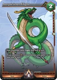 Auspicious Flight - Echoes of Eternity - Alpha Clash card