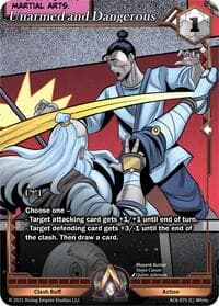 Unarmed and Dangerous - Echoes of Eternity - Alpha Clash card