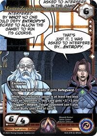Master Zephyrion, Adept Guardian - Echoes of Eternity - Alpha Clash card