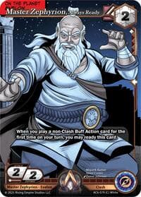 Master Zephyrion, Always Ready - Echoes of Eternity - Alpha Clash card