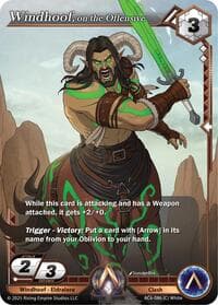 Windhoof, on the Offensive - Echoes of Eternity - Alpha Clash card