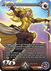 Valen Solariel, Sunborn Paladin - Echoes of Eternity - Alpha Clash card