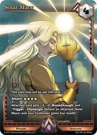 Solar Mace - Echoes of Eternity - Alpha Clash card
