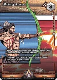 Blazing Arrow - Echoes of Eternity - Alpha Clash card