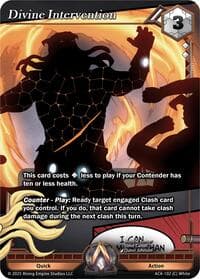 Divine Intervention - Echoes of Eternity - Alpha Clash card