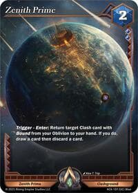 Zenith Prime - Echoes of Eternity - Alpha Clash card