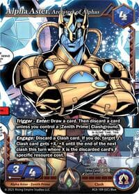 Alpha Aster, Architect of Alphas - Echoes of Eternity - Alpha Clash card