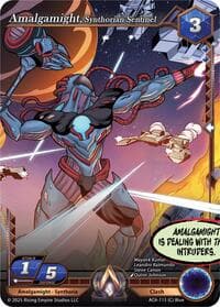 Amalgamight, Synthorian Sentinel - Echoes of Eternity - Alpha Clash card