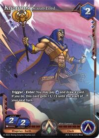 Kheprius, Scarab Lord - Echoes of Eternity - Alpha Clash card