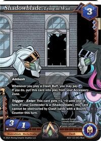 Shadowblade, Lying in Wait - Echoes of Eternity - Alpha Clash card