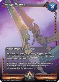 Energy Blades - Echoes of Eternity - Alpha Clash card