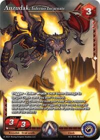 Anzudak, Inferno Incarnate - Echoes of Eternity - Alpha Clash card