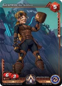 Gearwin, the Artificer - Echoes of Eternity - Alpha Clash card