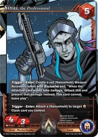 Sinai, the Professional - Echoes of Eternity - Alpha Clash card