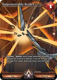 Impenetrable Scales - Echoes of Eternity - Alpha Clash card