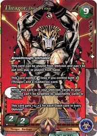 Thragor, Dread Titan - Echoes of Eternity - Alpha Clash card