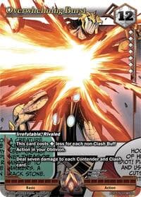 Overwhelming Burst - Echoes of Eternity - Alpha Clash card