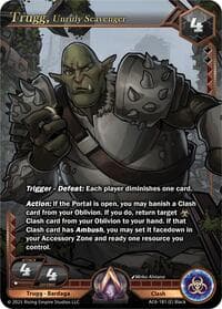 Trugg, Unruly Scavenger - Echoes of Eternity - Alpha Clash card