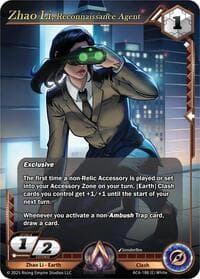 Zhao Li, Reconaissance Agent - Echoes of Eternity - Alpha Clash card