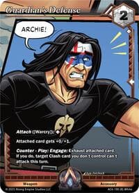 Guardian's Defense - Echoes of Eternity - Alpha Clash card