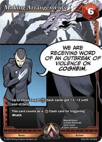 Making Arrangements - Echoes of Eternity - Alpha Clash card