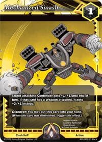 Mechanized Smash (Gold) - Echoes of Eternity - Alpha Clash card