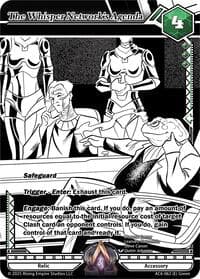 The Whisper Network's Agenda (Ink) - Echoes of Eternity - Alpha Clash card
