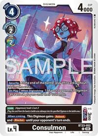 Consulmon - Hackers' Slumber - Digimon Card Game card