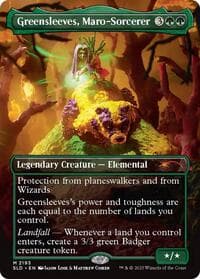 Greensleeves, Maro-Sorcerer - Secret Lair Drop Series - Magic: The Gathering card