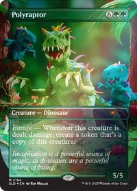 Polyraptor (Rainbow Foil) - Secret Lair Drop Series - Magic: The Gathering card