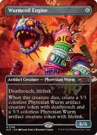 Wurmcoil Engine (2196) - Secret Lair Drop Series - Magic: The Gathering card