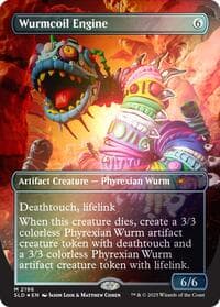 Wurmcoil Engine (2196) (Rainbow Foil) - Secret Lair Drop Series - Magic: The Gathering card