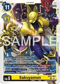 Sakuyamon - Hackers' Slumber - Digimon Card Game card