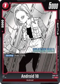 Android 18 - FB06-013 - Manga Booster 02 - Dragon Ball Super: Fusion World card