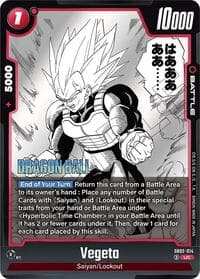 Vegeta - SB02-014 - Manga Booster 02 - Dragon Ball Super: Fusion World card