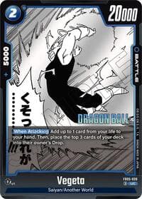 Vegeta - FB05-039 - Manga Booster 02 - Dragon Ball Super: Fusion World card