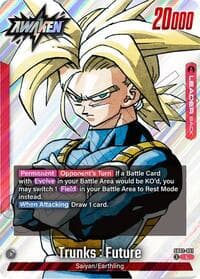 Trunks : Future - SB02-001 - Manga Booster 02 - Dragon Ball Super: Fusion World card