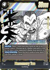 Mercenary Tao - Manga Booster 02 - Dragon Ball Super: Fusion World card