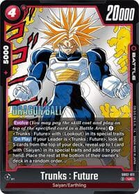 Trunks : Future - SB02-011 - Manga Booster 02 - Dragon Ball Super: Fusion World card