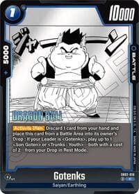 Gotenks - SB02-018 - Manga Booster 02 - Dragon Ball Super: Fusion World card
