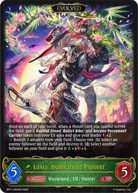 Loxis, Homestead Pioneer (Evolved) - BP11: Bullet of Fate - Shadowverse: Evolve card