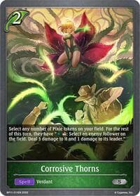 Corrosive Thorns - BP11: Bullet of Fate - Shadowverse: Evolve card