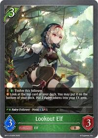 Lookout Elf - BP11: Bullet of Fate - Shadowverse: Evolve card