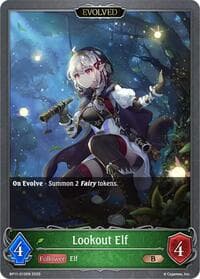 Lookout Elf (Evolved) - BP11: Bullet of Fate - Shadowverse: Evolve card