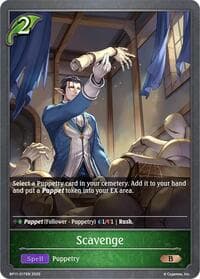Scavenge - BP11: Bullet of Fate - Shadowverse: Evolve card