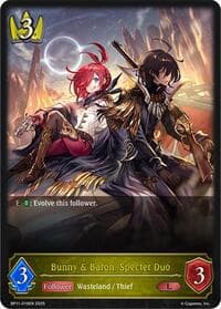 Bunny & Baron, Specter Duo - BP11: Bullet of Fate - Shadowverse: Evolve card