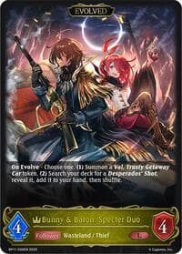 Bunny & Baron, Specter Duo (Evolved) - BP11: Bullet of Fate - Shadowverse: Evolve card