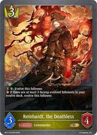 Reinhardt, the Deathless - BP11: Bullet of Fate - Shadowverse: Evolve card