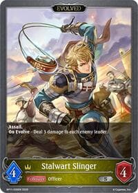 Stalwart Slinger (Evolved) - BP11: Bullet of Fate - Shadowverse: Evolve card
